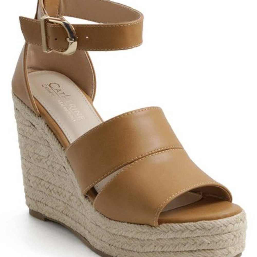 Catherine Malandrino ankle wrap sandals 8.5